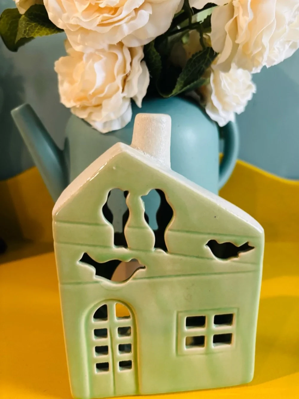 Ceramic Tea Light Candle Holder - Picture 6 of 8